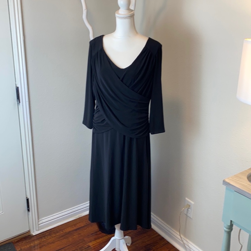 b slim black Dress